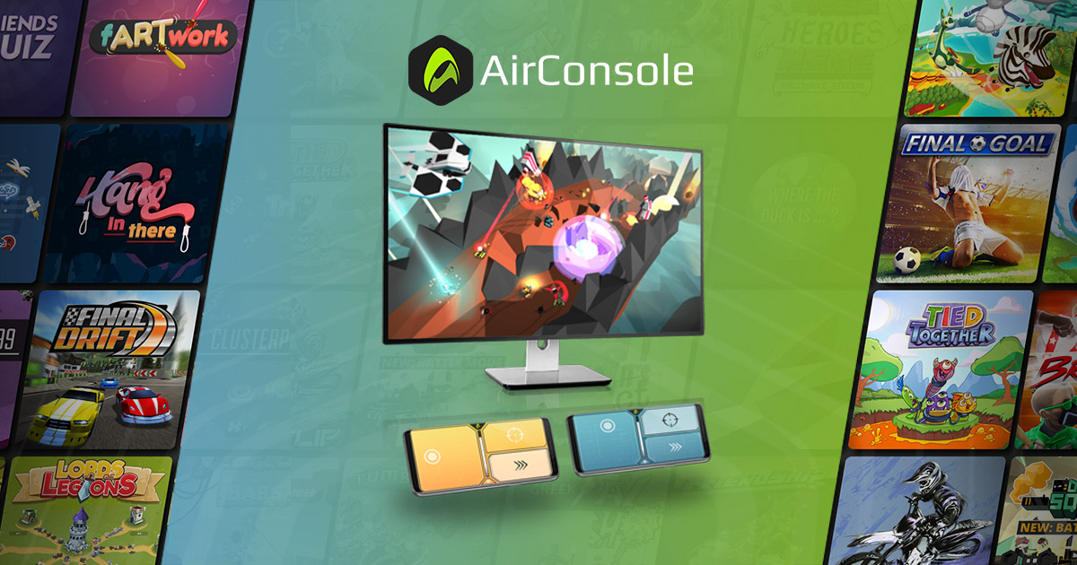 AirConsole: jogue uma série de games no PC usando seu celular como controle  - video Dailymotion